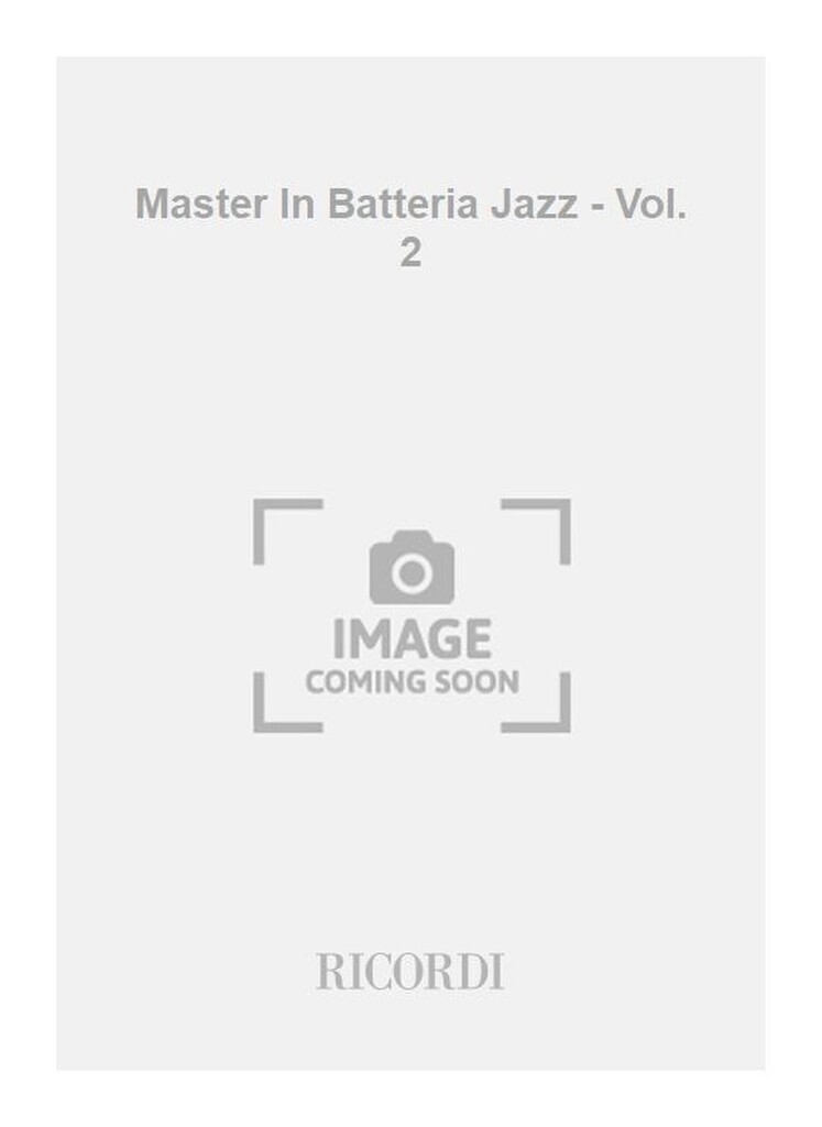 Master In Batteria Jazz - Vol. 2